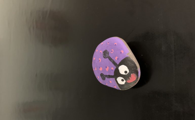 Kei Tof - Lieveheersbeestje paars