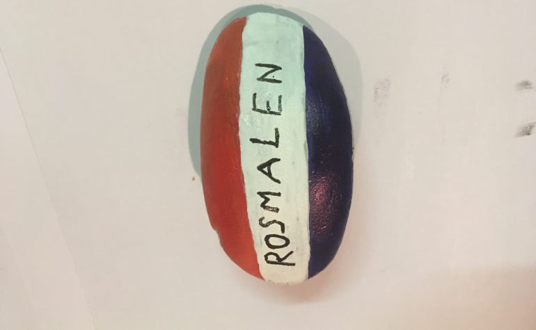 Kei Tof - Dutch flag with Rosmalen