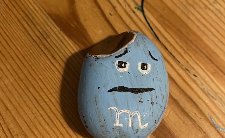 Kei Tof - Blauwe m&m