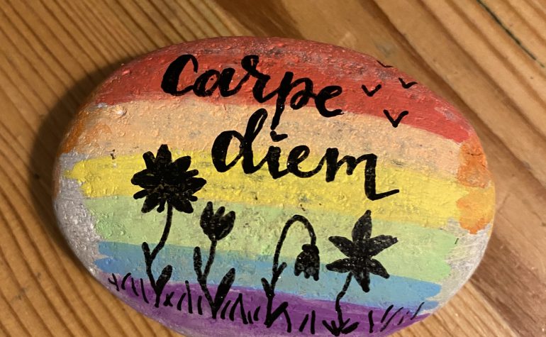 Kei Tof - Carpe diem regenboog