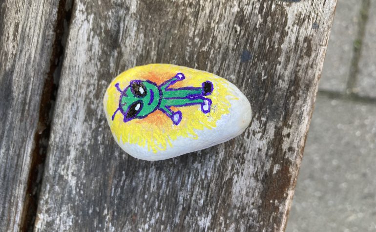 Kei Tof - Alien met gipspootje