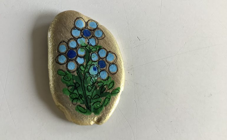 Kei Tof - Blauwe bloemetjes