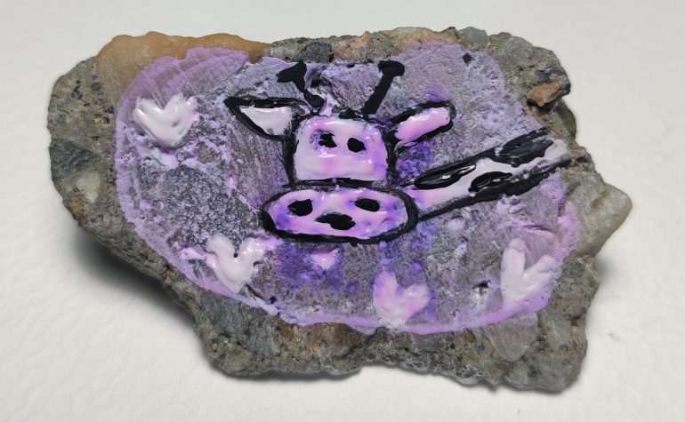 Kei Tof - Paarse giraffe