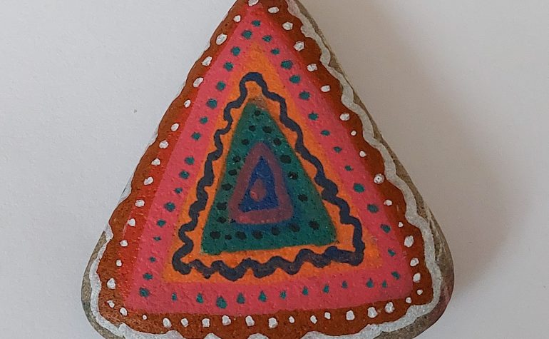 Kei Tof - Colorful Triangle - Kleurrijke driehoek