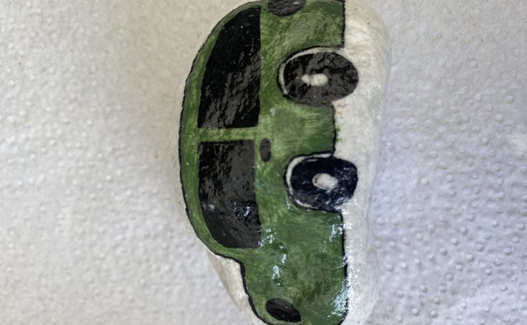 Kei Tof - Groene auto