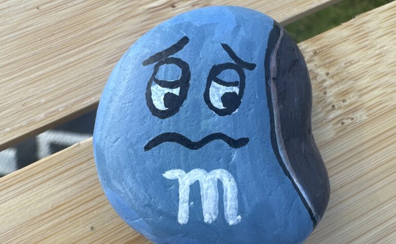 Kei Tof - M&M blauw