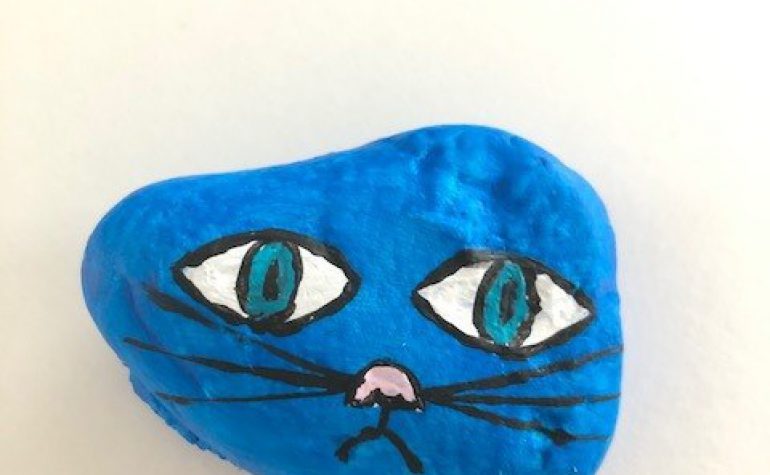 Kei Tof - blauwe kat