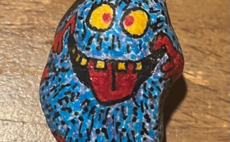 Kei Tof - Blauw monster